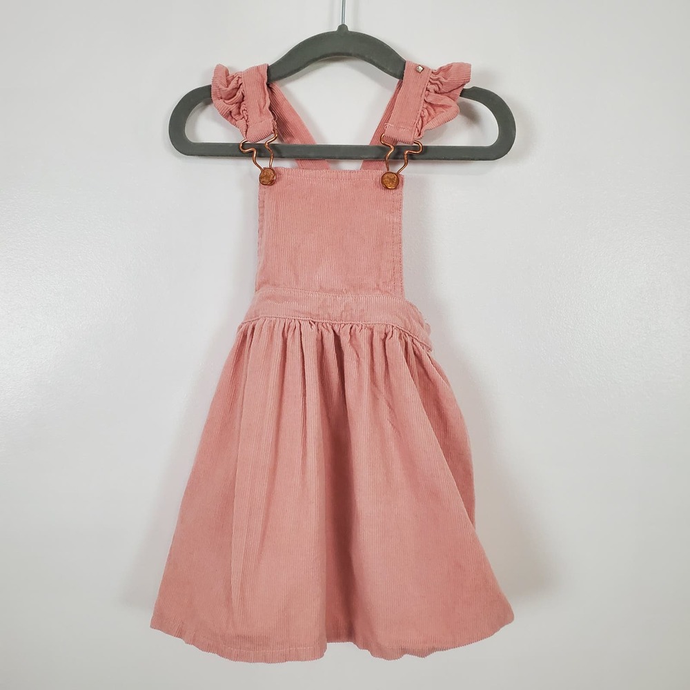 Nannette kids corduroy pink jumper dress 2T - Picture 2 of 4